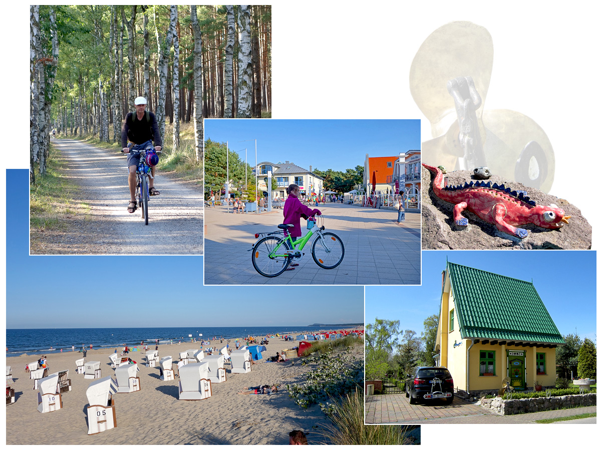 Ostseebad Trassenheide - Insel Usedom - aktiver und erholsamer Urlaub - vielfältige Kultur - malerische Landschaft